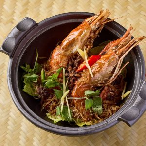 Baked King Prawns in pot - Spl. Authentic Dishes