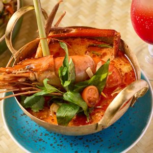 Big Head Prawn Tom Yam Soup - Soup