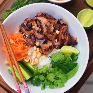 CHAR-GRILLED PORK VERMICELLI PLATTER