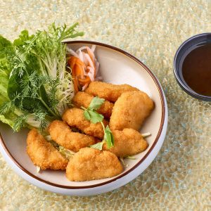 Deep Fried Prawn Cake