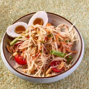 Green-Papaya-Salted-Egg-Salad