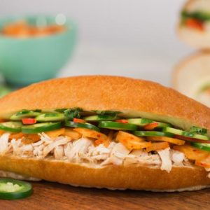 ROASTED CHICKEN BANH MI