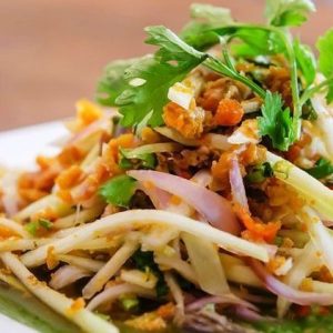 VIETNAMESE SOFT SHELL CRAB GREEN MANGO SALAD